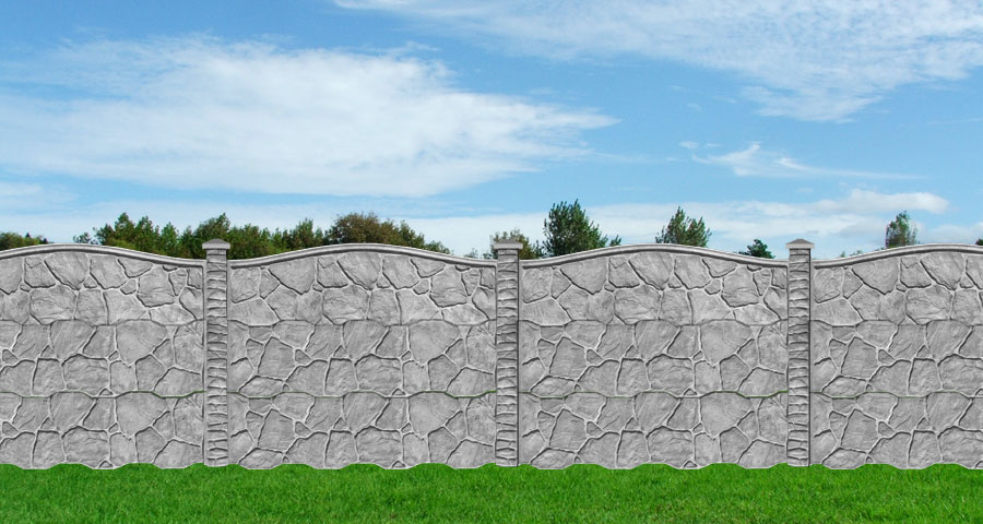 Betonzaun grosses Bild B15b