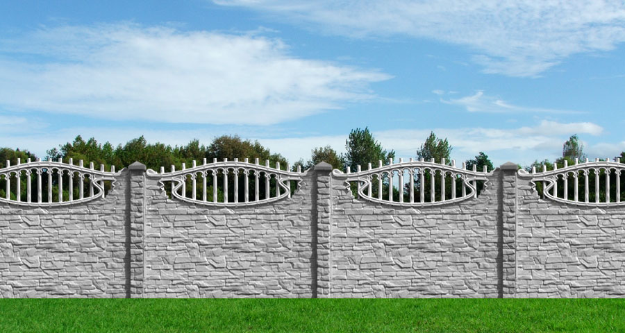 Betonzaun grosses Bild B17b