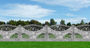 Ein Betonzaun kommt auch Ihrem Hund zugute 1 Betonzaun grosses Bild B19b