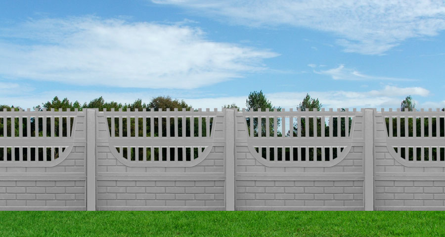 Betonzaun grosses Bild B31b