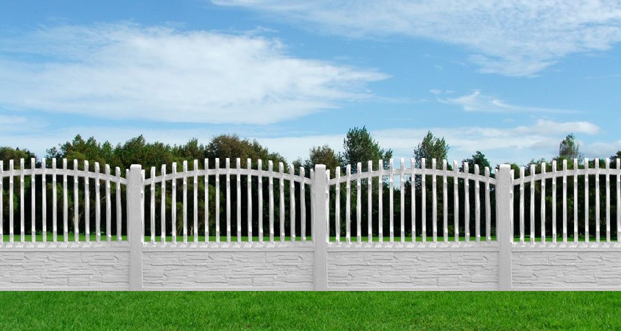 Betonzaun grosses Bild B43b