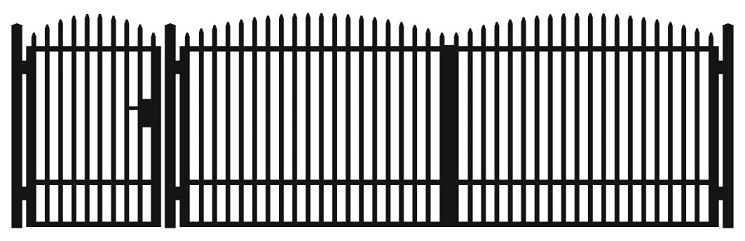 Gartentore - Eingangstore und Pforten 37 Flügeltor-Gartentor-Bremen-Feuerverzinkt-Pulverbeschichtet-Brando-GmbH3-2_p2