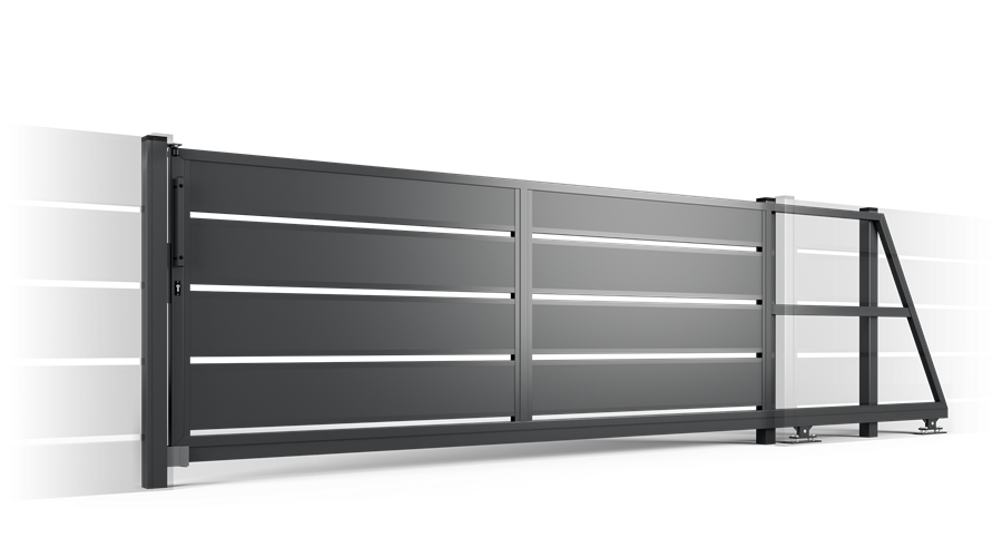 Gartentore - Eingangstore und Pforten 23 Gartentor-Einfahrtstor-Beispiel-Bremen-Brando-GmbH2_02