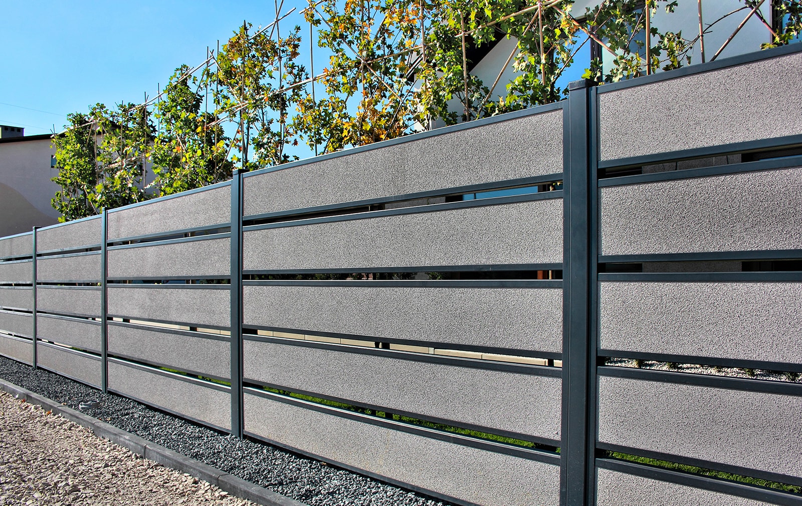 Betonzaun Bremen 8 XPS Zaun