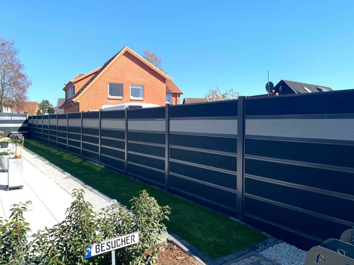 Betonzaun Bremen 3 XPS Zaun