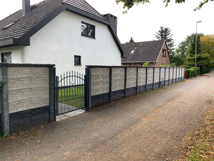 Betonzaun doppelseitig online kaufen Bestpreisgarantie Montage