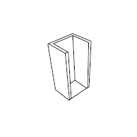 Betonzaun Modular-Komplex - Rustikal Serie 13 Betonzaun Aluminiumprofil